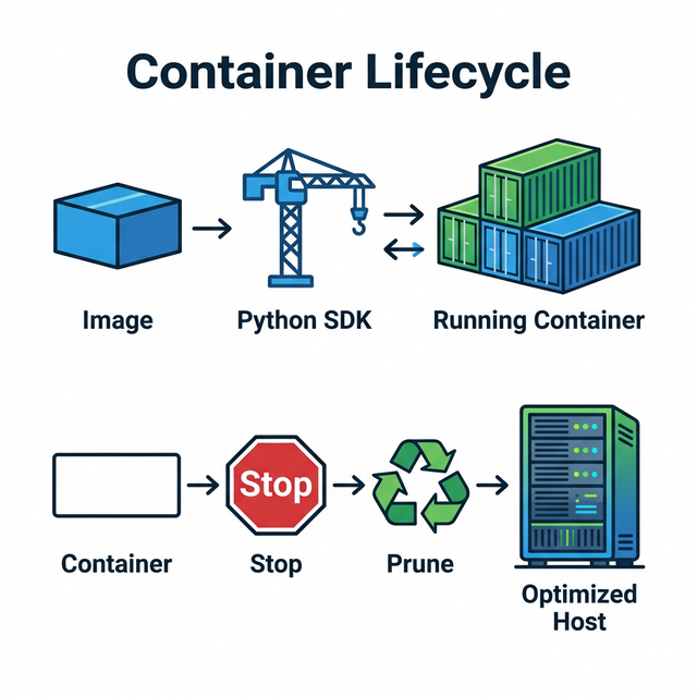 Docker Lifecycle � From Dockerfile to Image to running Containers
