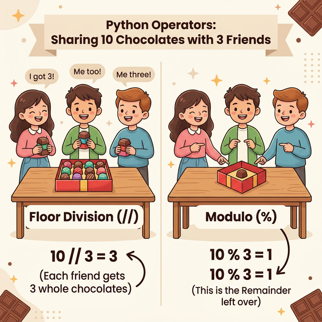 Modulo and Floor Division Logic — Understanding remainders in automation