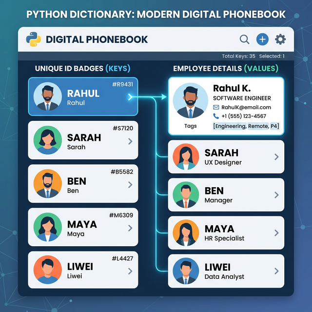 Python Dictionary (Hash Map) Architecture � Key-Value Pairings