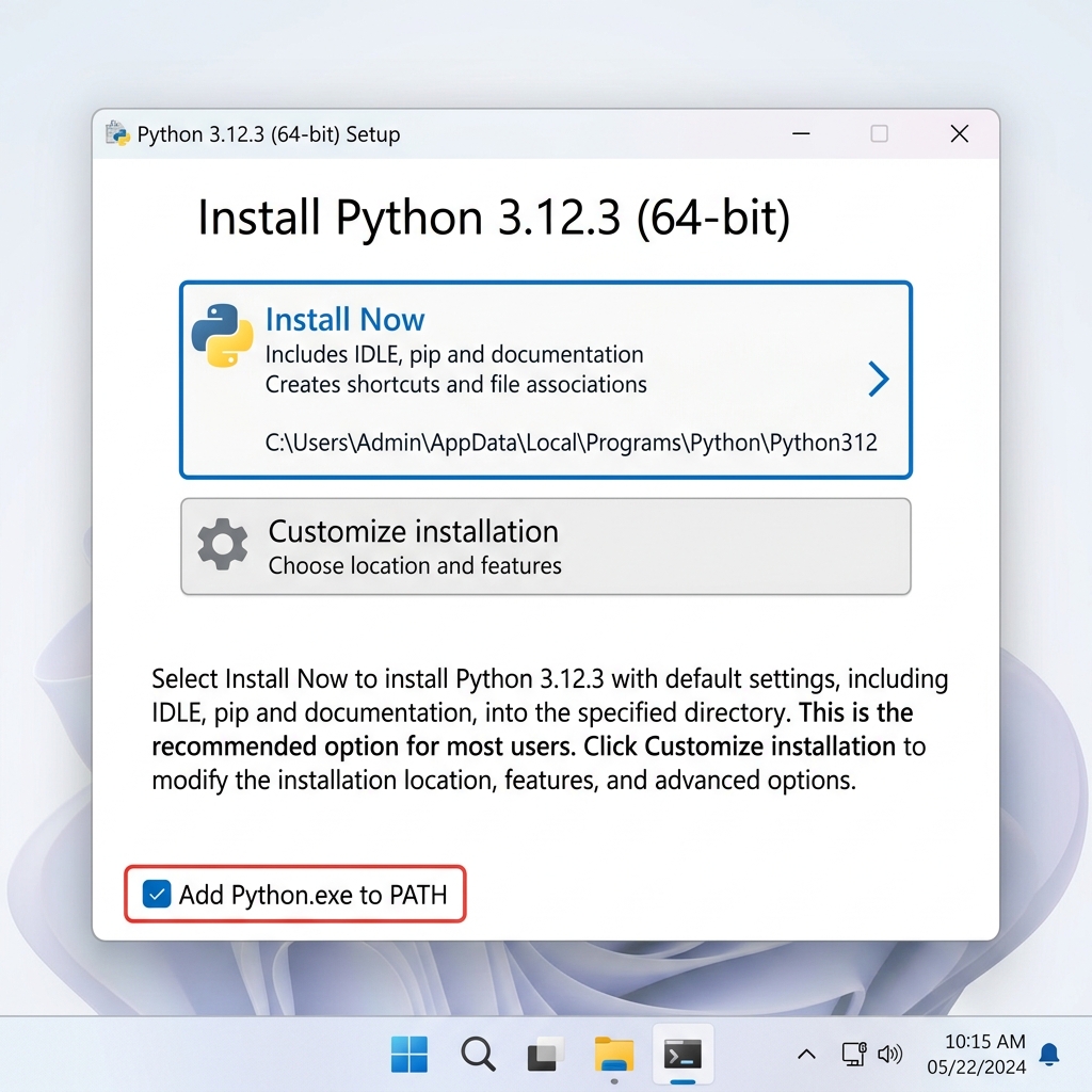 How to Install Python on Windows — Download, Add to PATH, and Verify