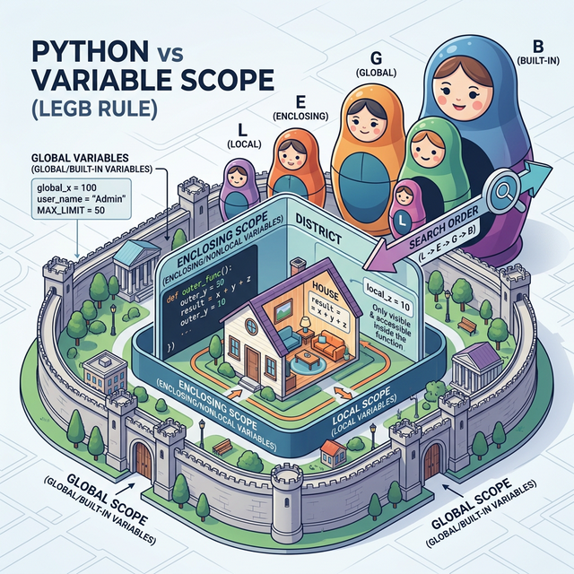 Python Variable Scope � Local vs Global Namespace Isolation